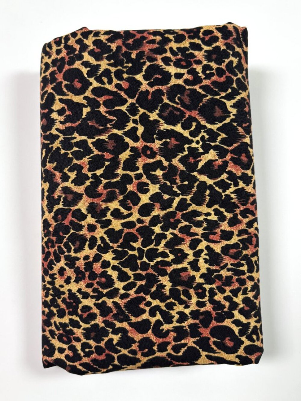 Vintage Cranston Print Works Leopard Animal Cheetah Fabric Cotton 1 1/2 Yds